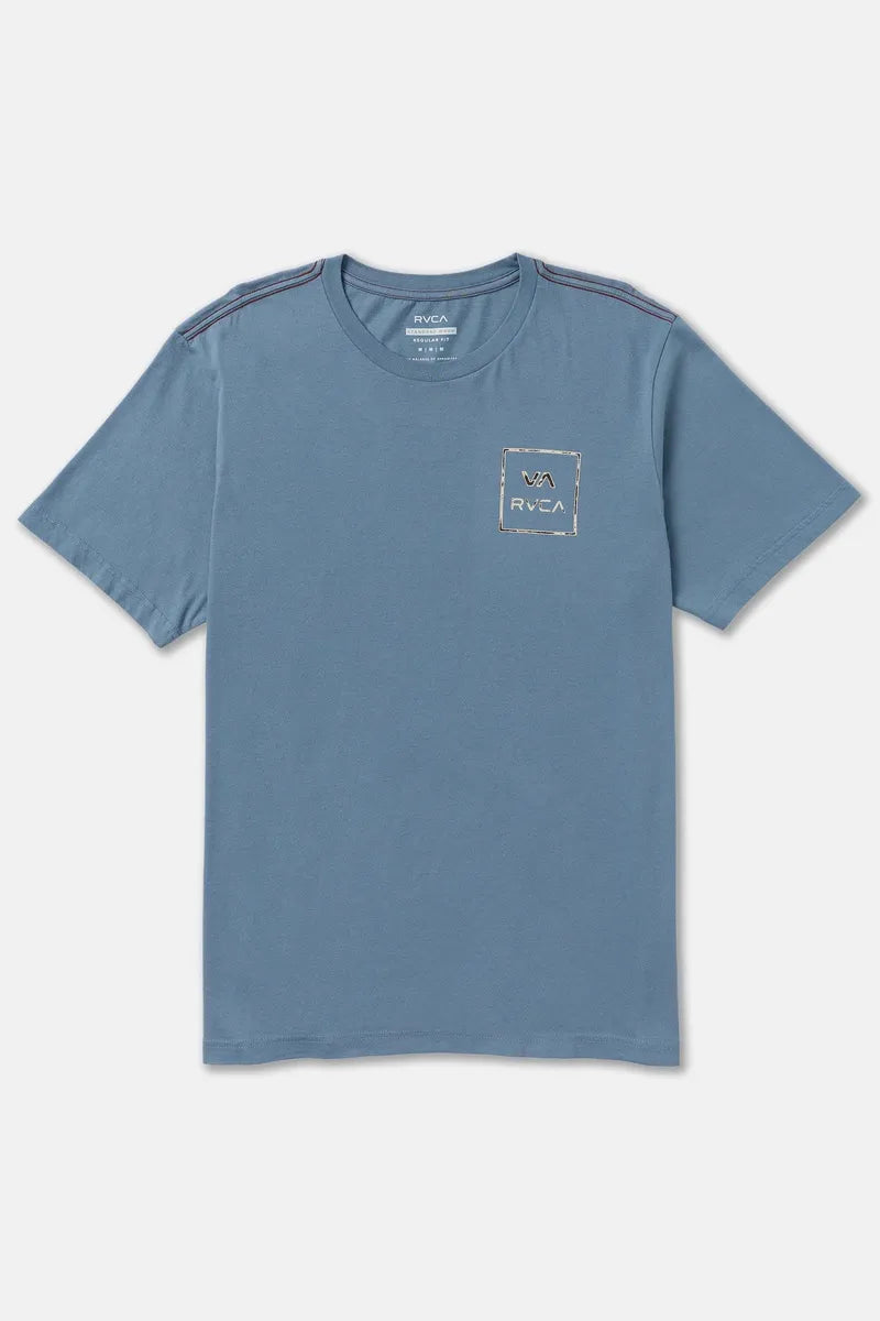 RVCA - VA All The Way Short Sleeve Tee in Vintage Navy