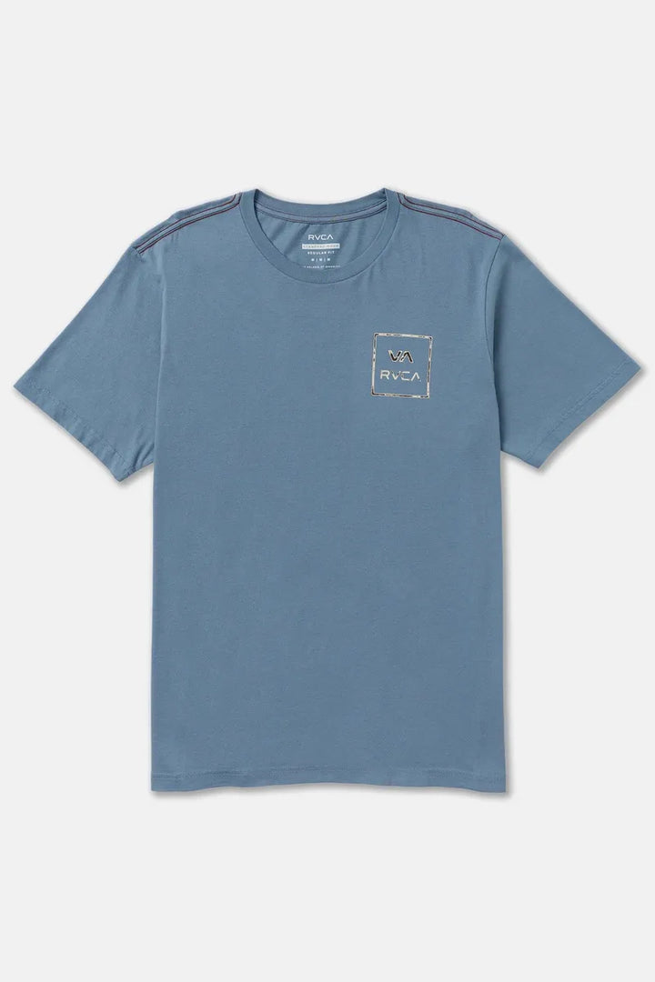 RVCA - VA All The Way Short Sleeve Tee in Vintage Navy