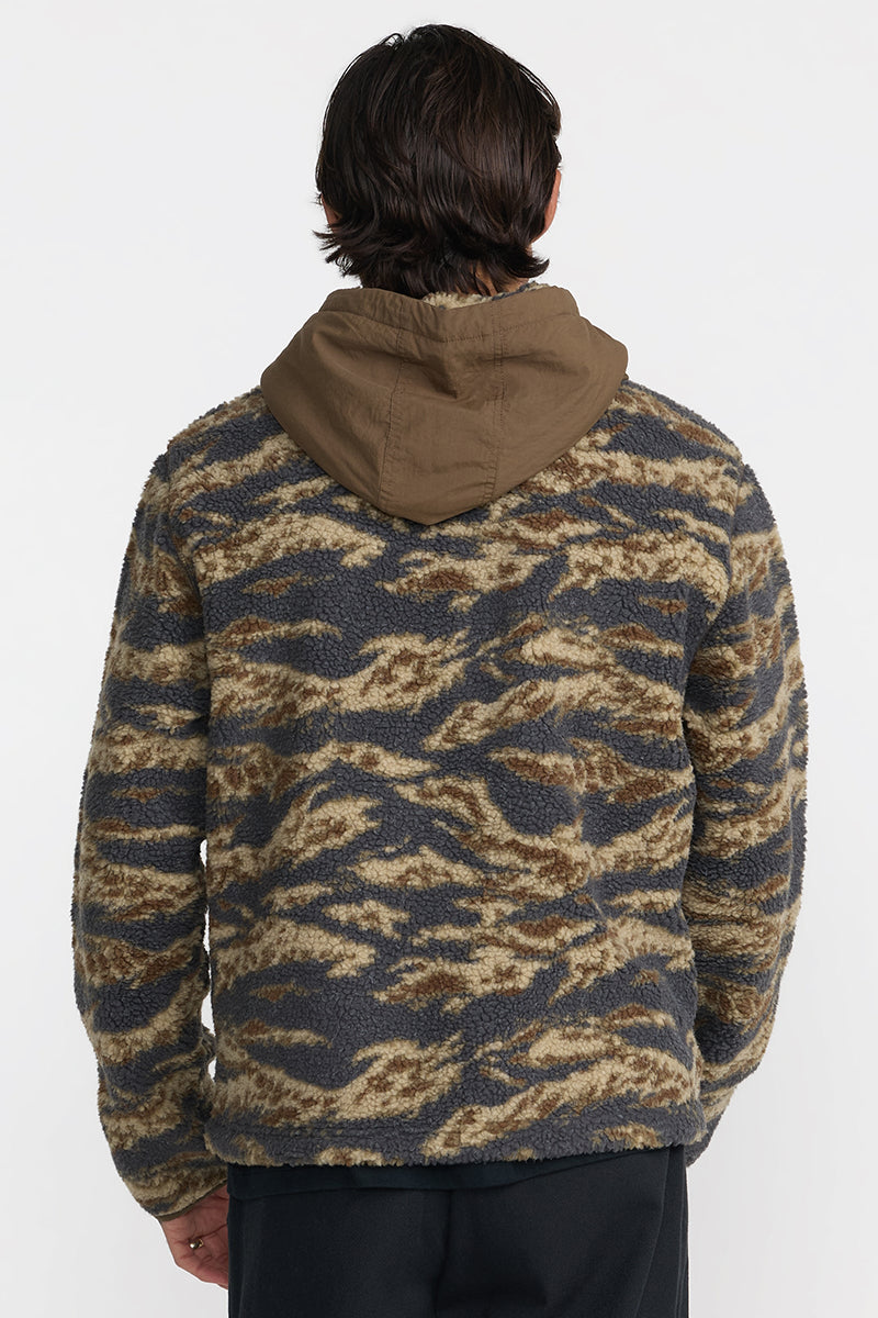 RVCA - Del Mar Sherpa Zip Hoodie