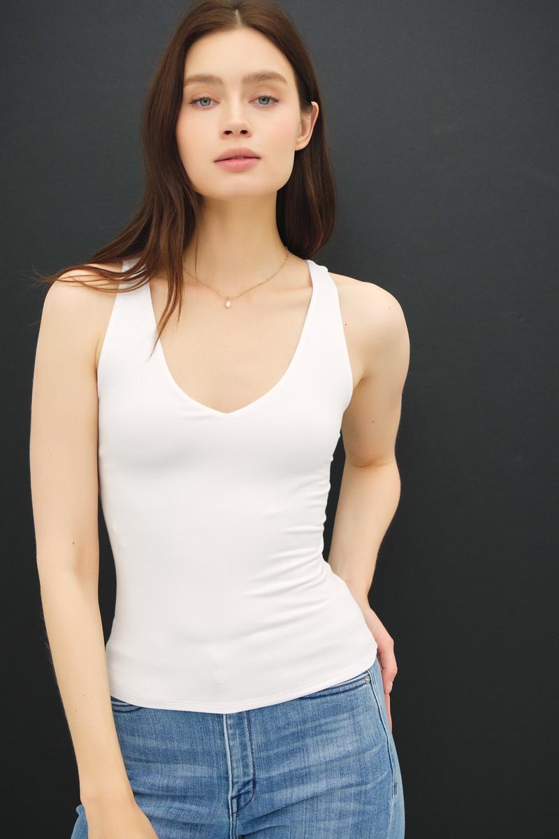 Be Cool - Basic V-Neck Tank