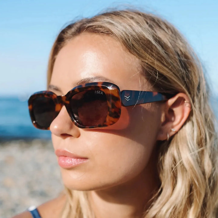 I-SEA - Margot with Tortoise Frames and Brown Polarized Lenses