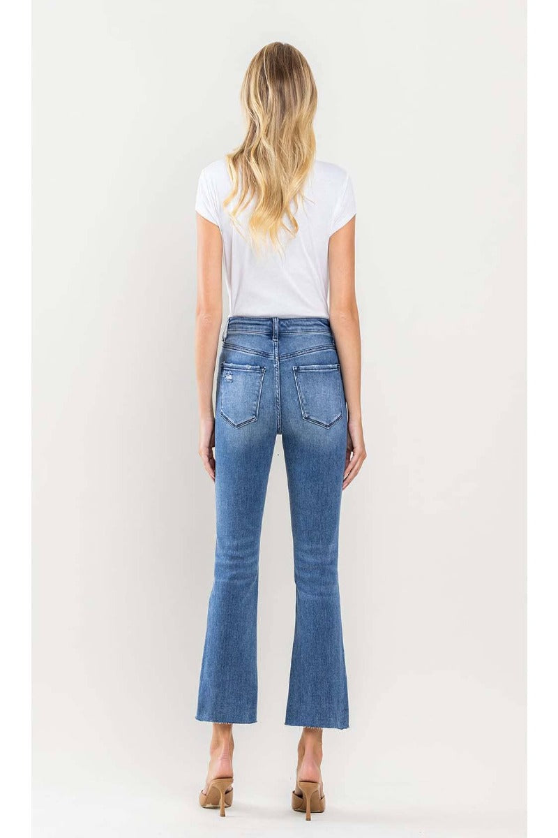 VERVET by Flying Monkey - Lightning - Super High Rise Kick Flare Jeans