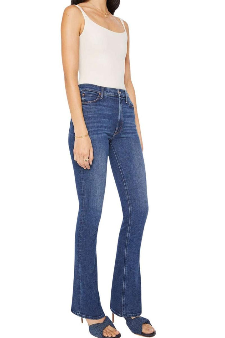 Mother Denim - High Waisted Runaway in Start Your Engines