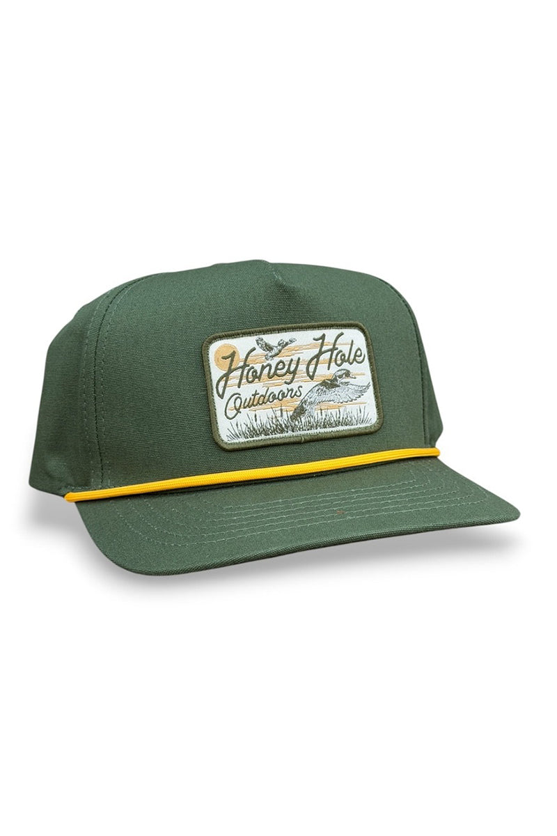 Honey Hole Outdoors - Twill Rope Hat - Waterfowl