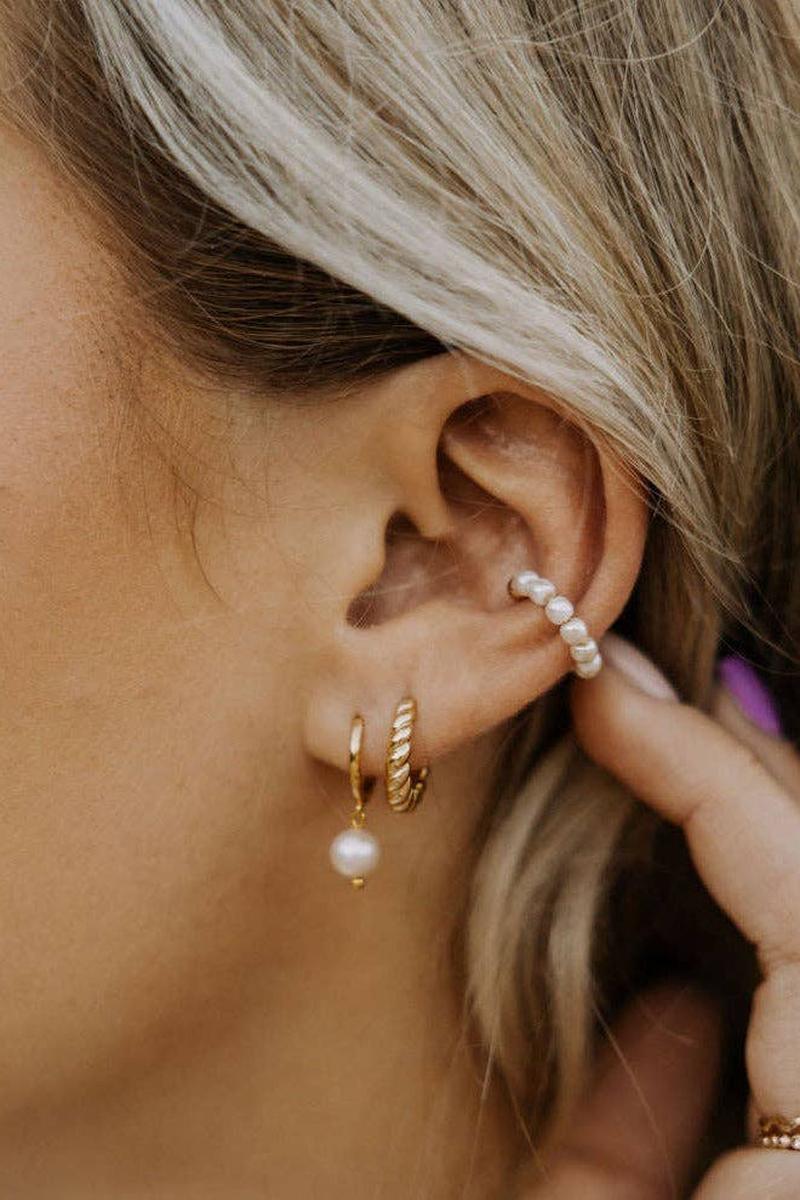 Mauve Jewelry Co. - Brooklyn Twist Hoops in Gold Vermeil