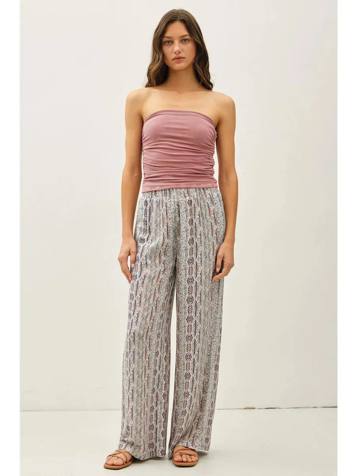 Be Cool - Jersey Ruched Crop Tube Top