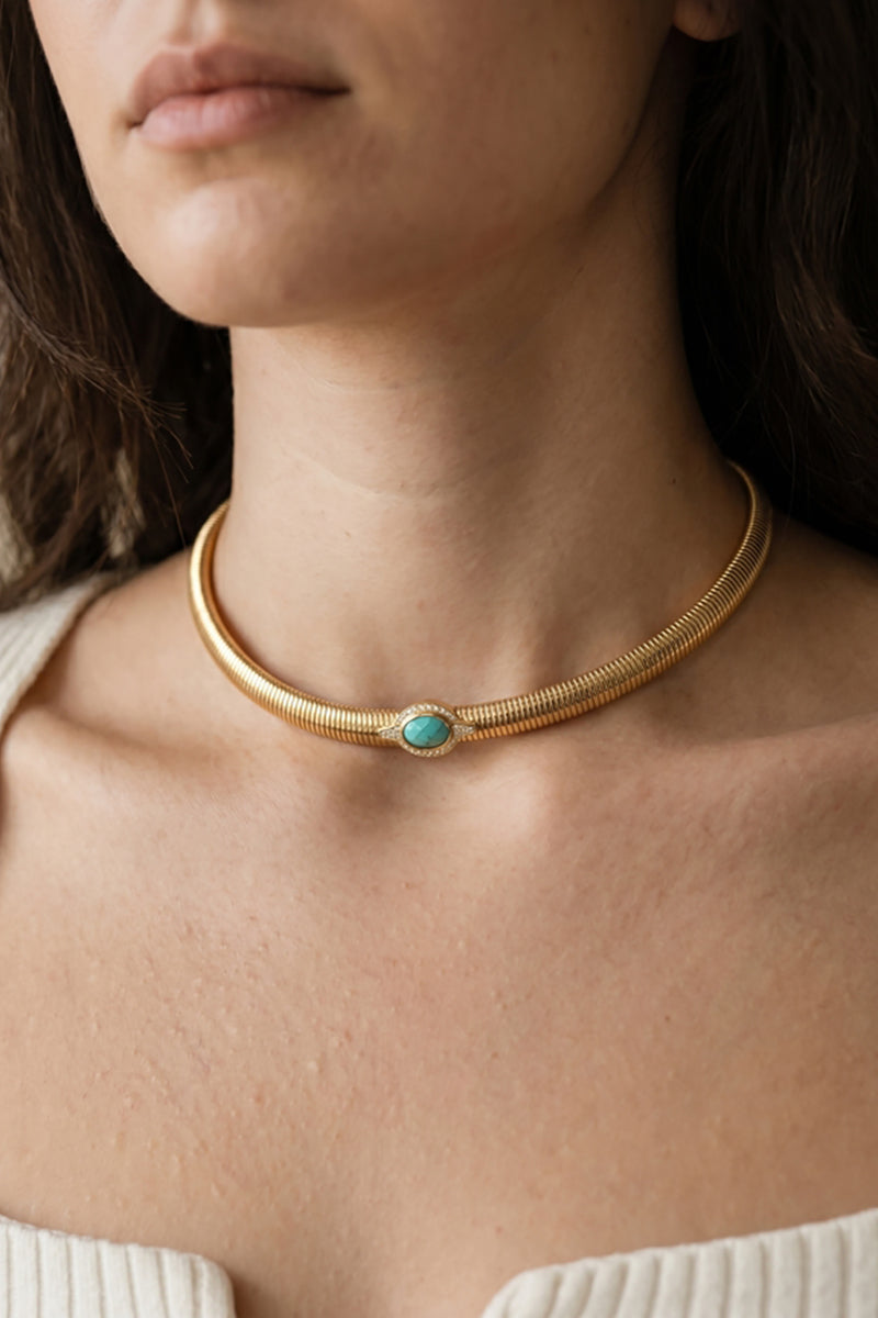 Native Gem - Milano Necklace in Gold