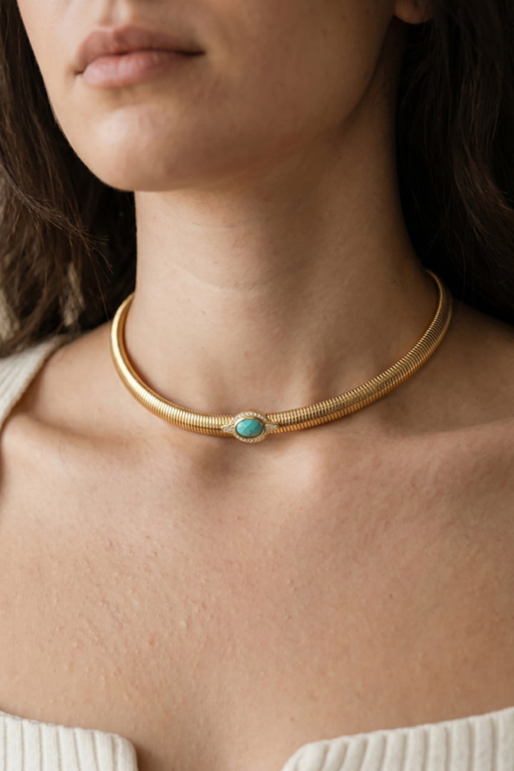 Native Gem - Milano Necklace in Gold