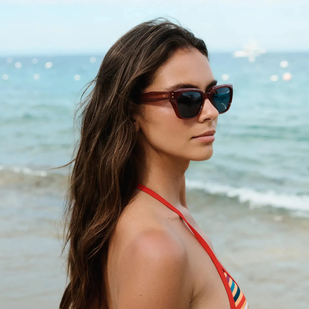 I-SEA - Nova with Ginger Frames and Sky Polarized Lenses