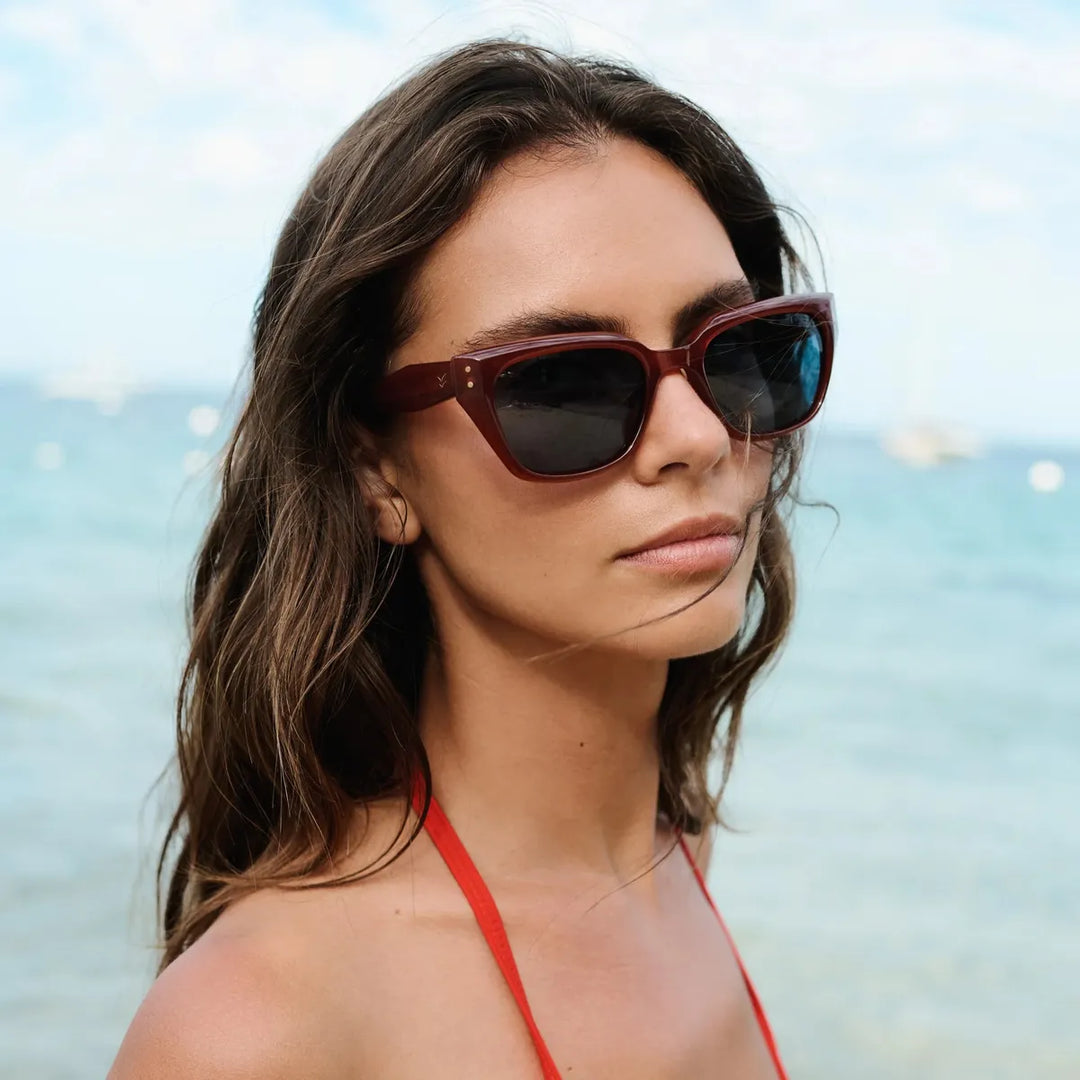 I-SEA - Nova with Ginger Frames and Sky Polarized Lenses