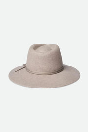 Brixton - Joanna Felt Packable Hat in Oatmeal