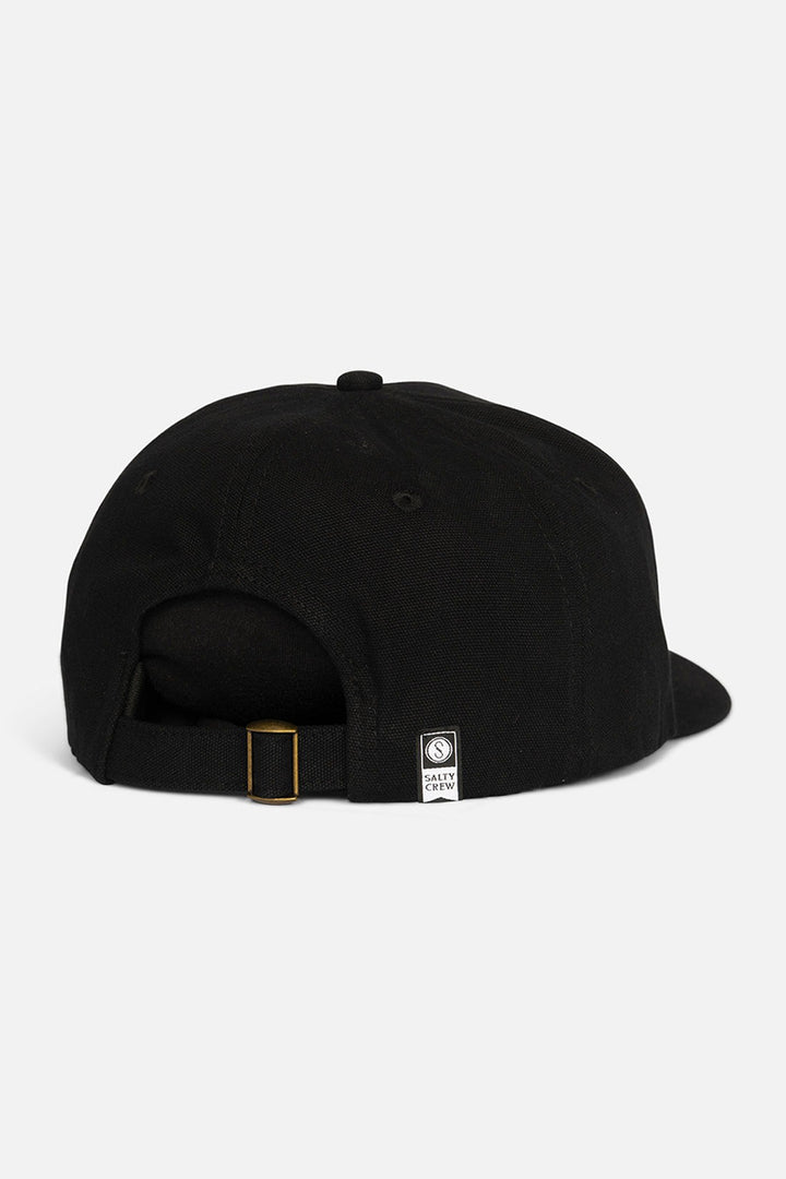 Salty Crew - Billfisher 5 Panel Hat in Black
