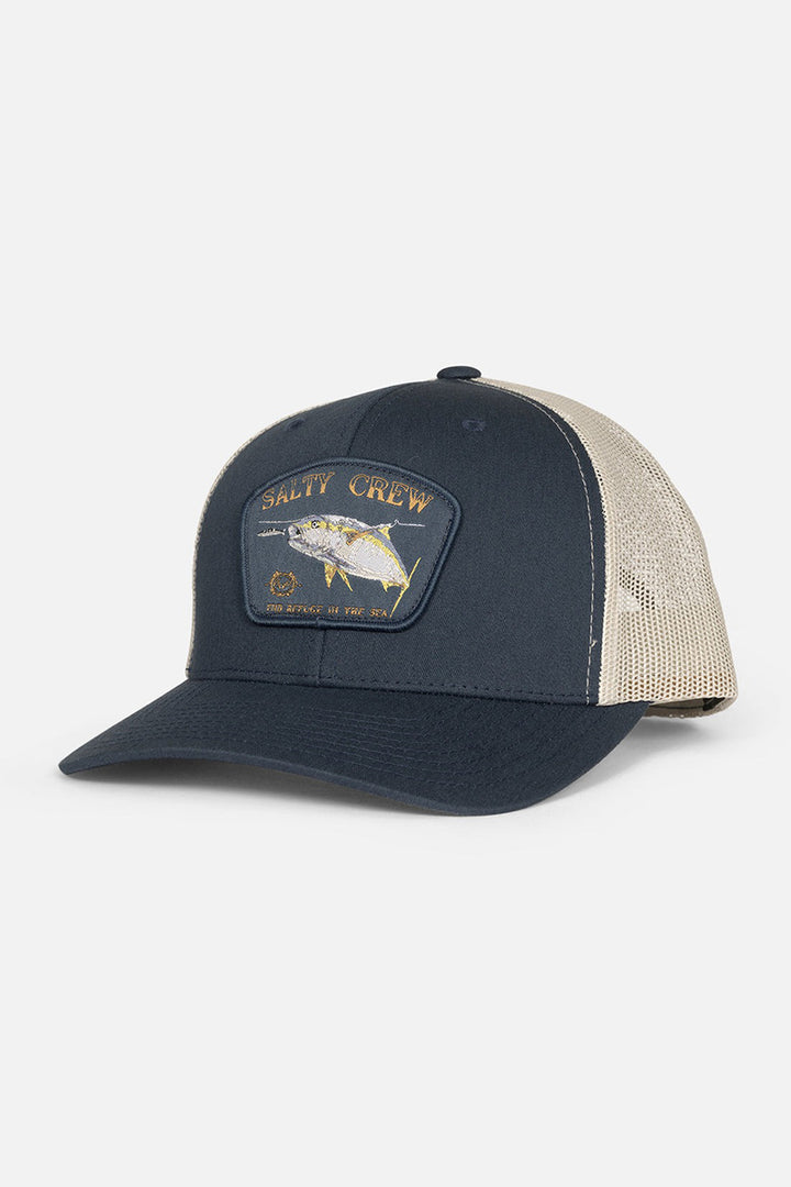 Salty Crew - Surface Retro Trucker Hat in Navy Silver