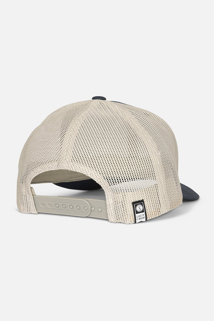 Salty Crew - Surface Retro Trucker Hat in Navy Silver