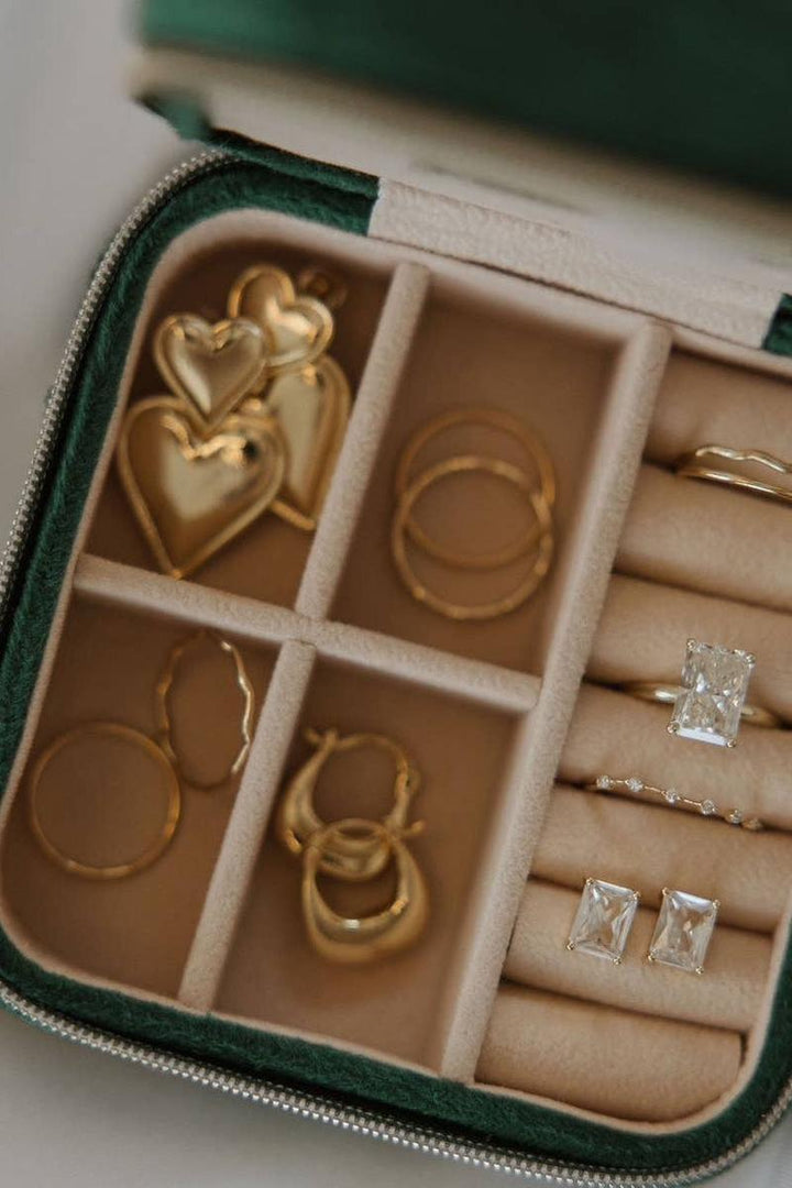 True by Kristy Jewelry - Shaina Hoops Earrings Gold Filled