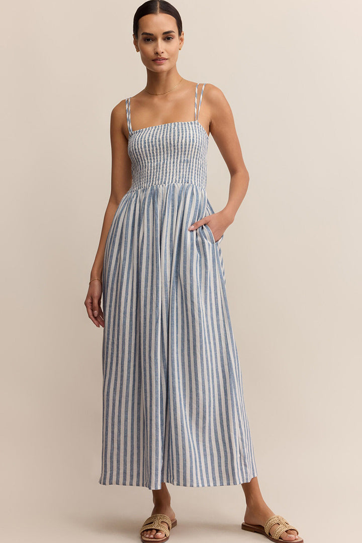 Z Supply - Nadine Striped Midi Dress in Boathouse