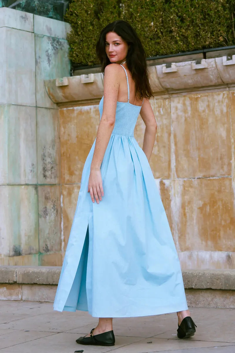 Strawberry Paris - Audrey Dress in Powder Blue
