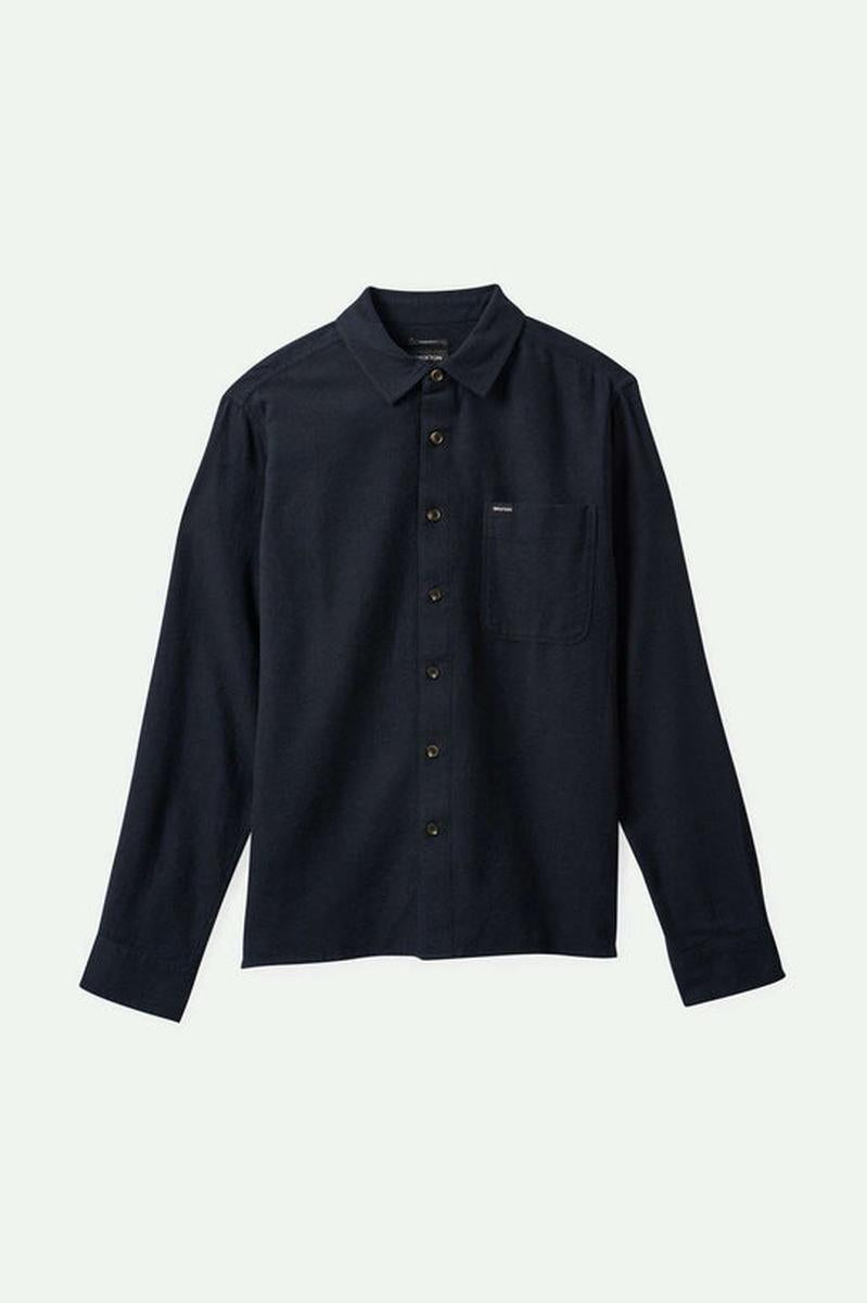 Brixton - Hasting Lightweight Ultra Soft Flannel in Black