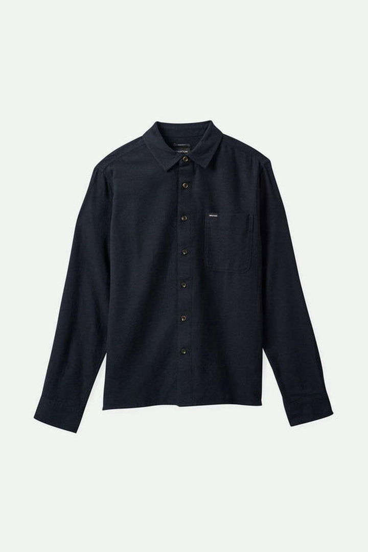 Brixton - Hasting Lightweight Ultra Soft Flannel in Black