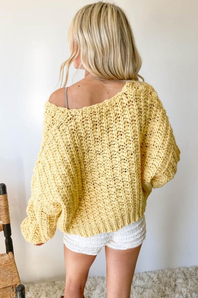 Nectar Clothing - Chunky Knit Oversized Sweater
