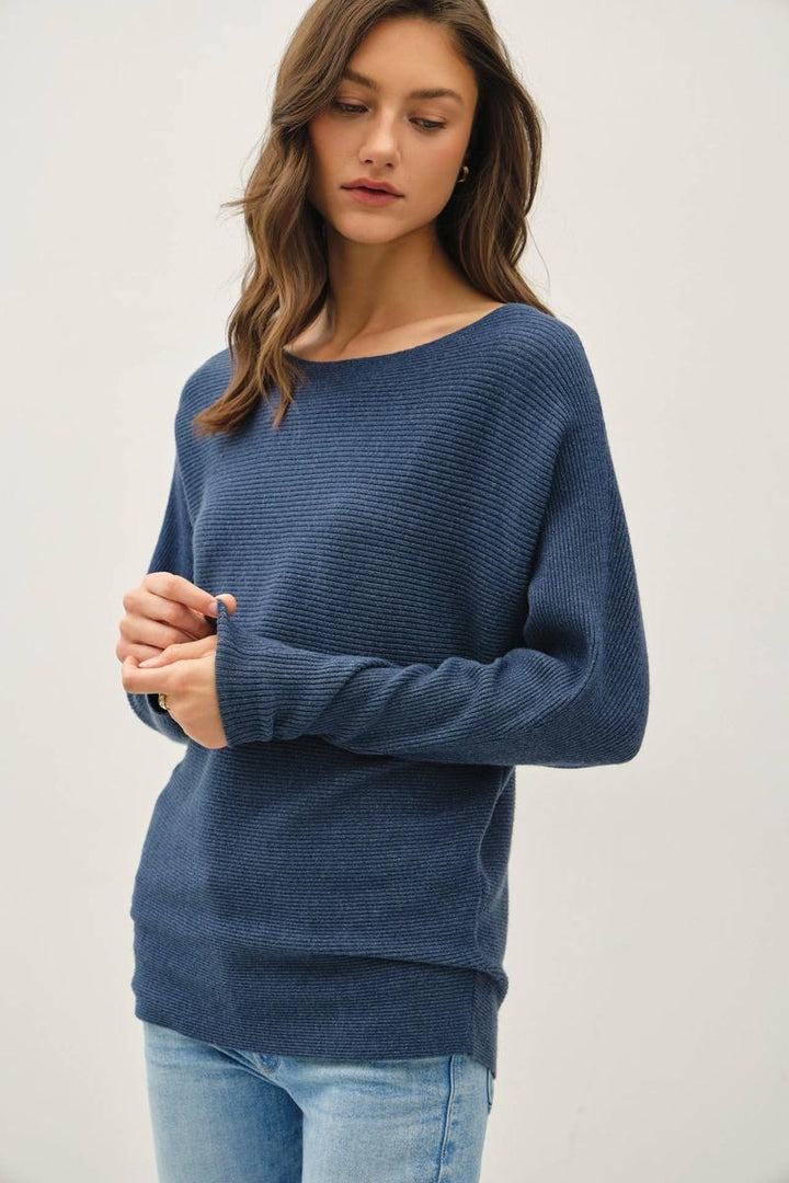 Be Cool - The Shelby Sweater in Teal