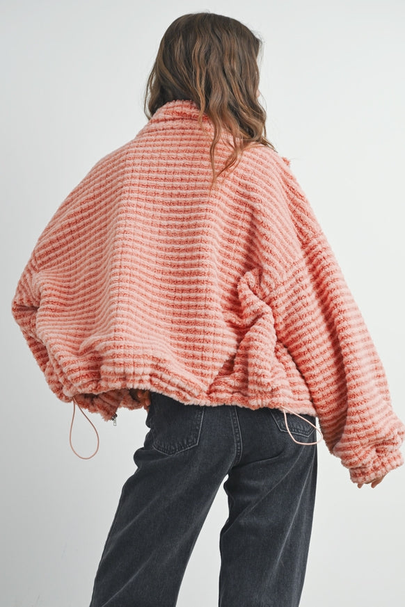 BUTTERMELON - Collared Puffer Jacket