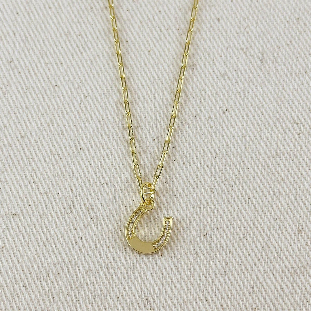 GoldFi - 18k Gold Filled Horseshoe Charm