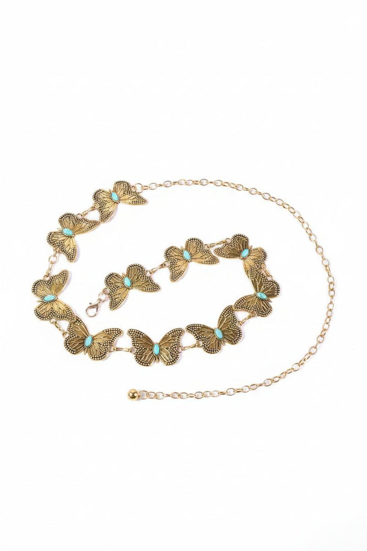 ACCITY - Casual Retro Butterfly Waist Chain