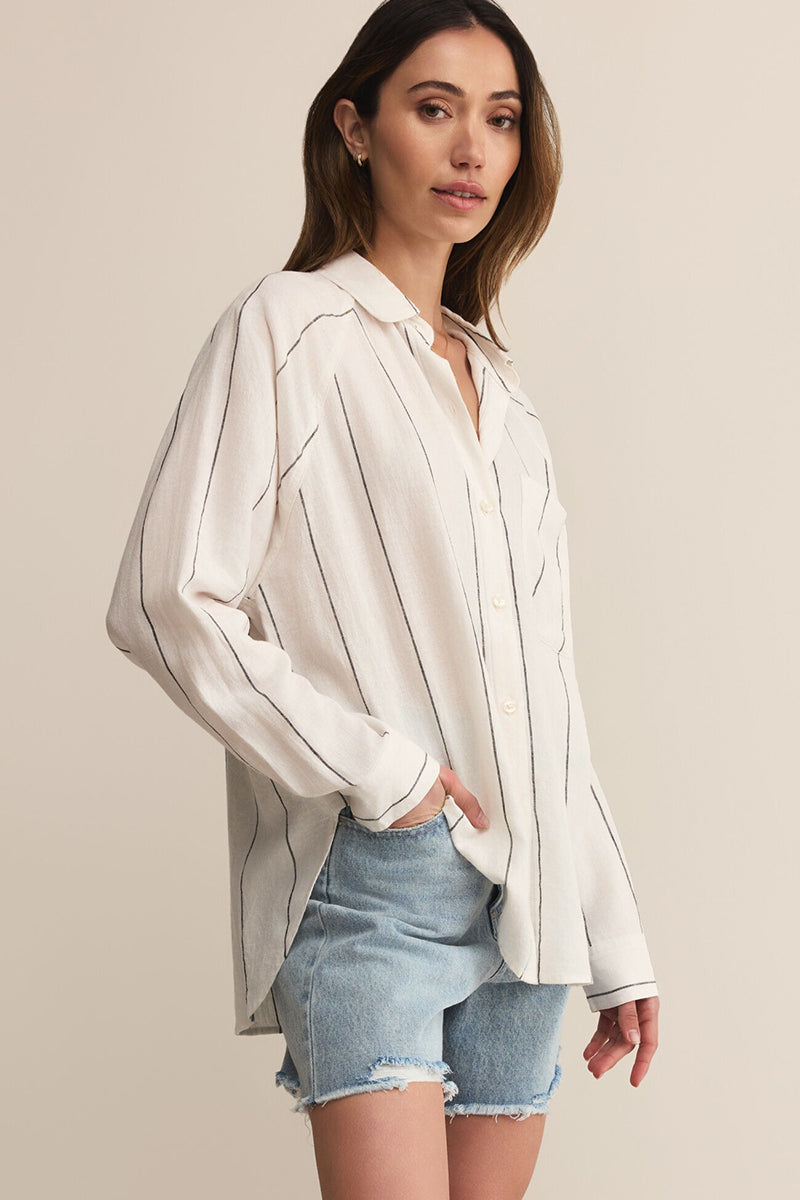 Z Supply - The Perfect Line Top in White