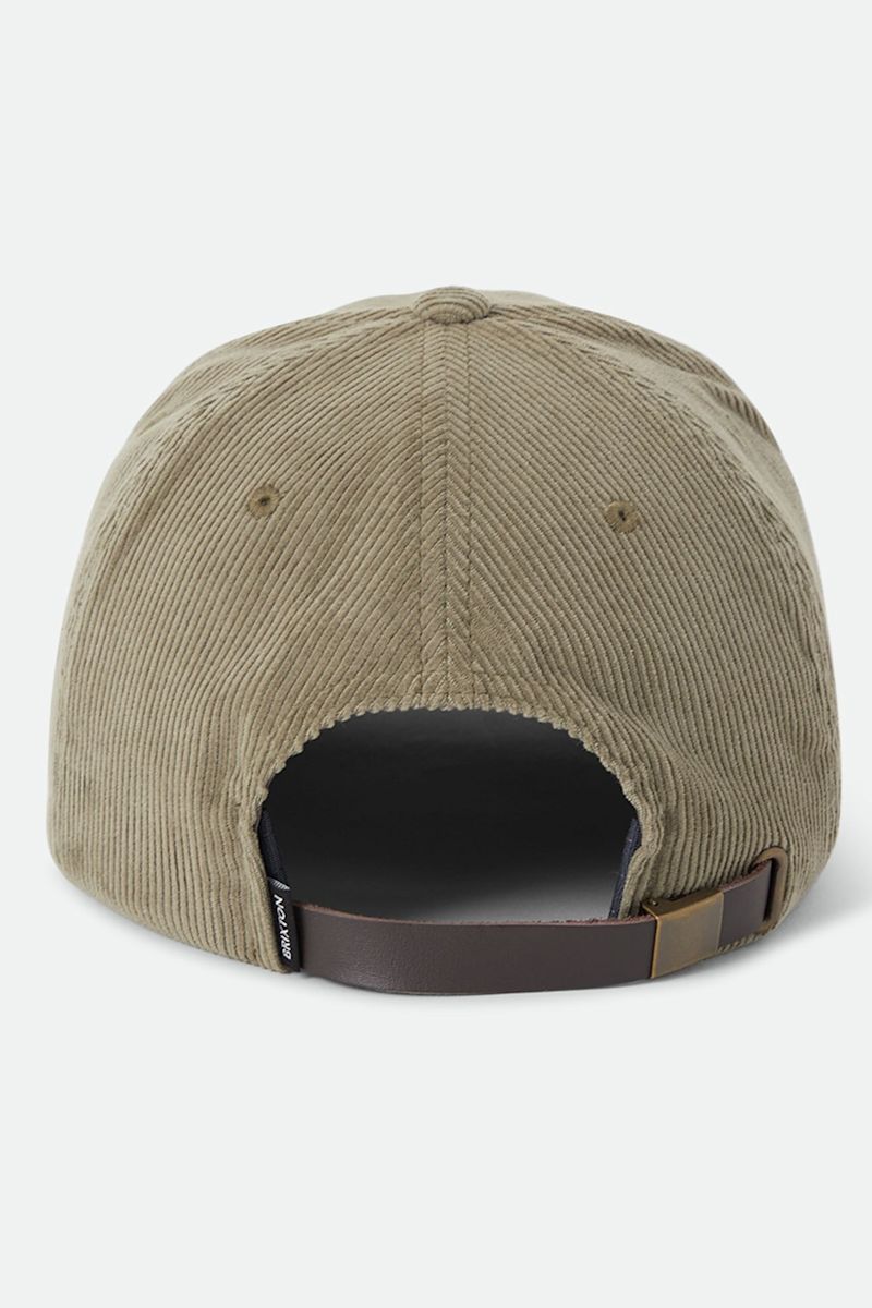 Brixton - Big B MP Cap in Dark Olive Corduroy