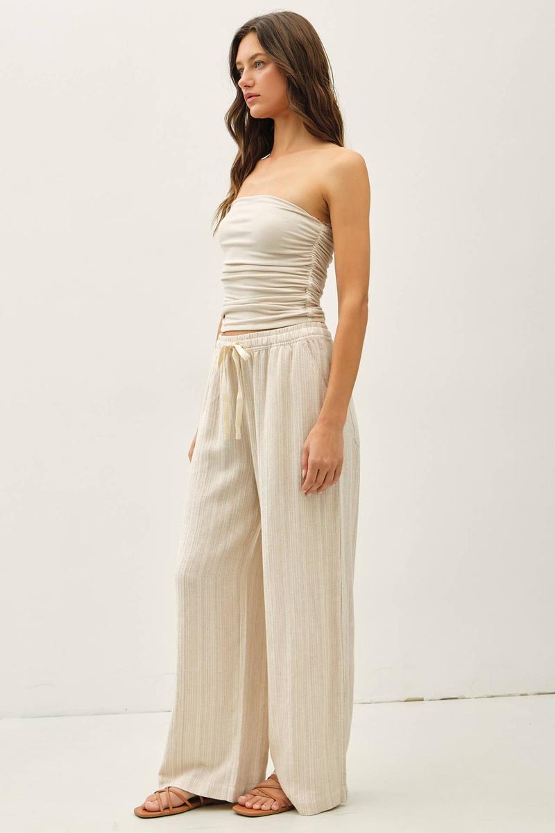Be Cool - Jersey Ruched Crop Tube Top