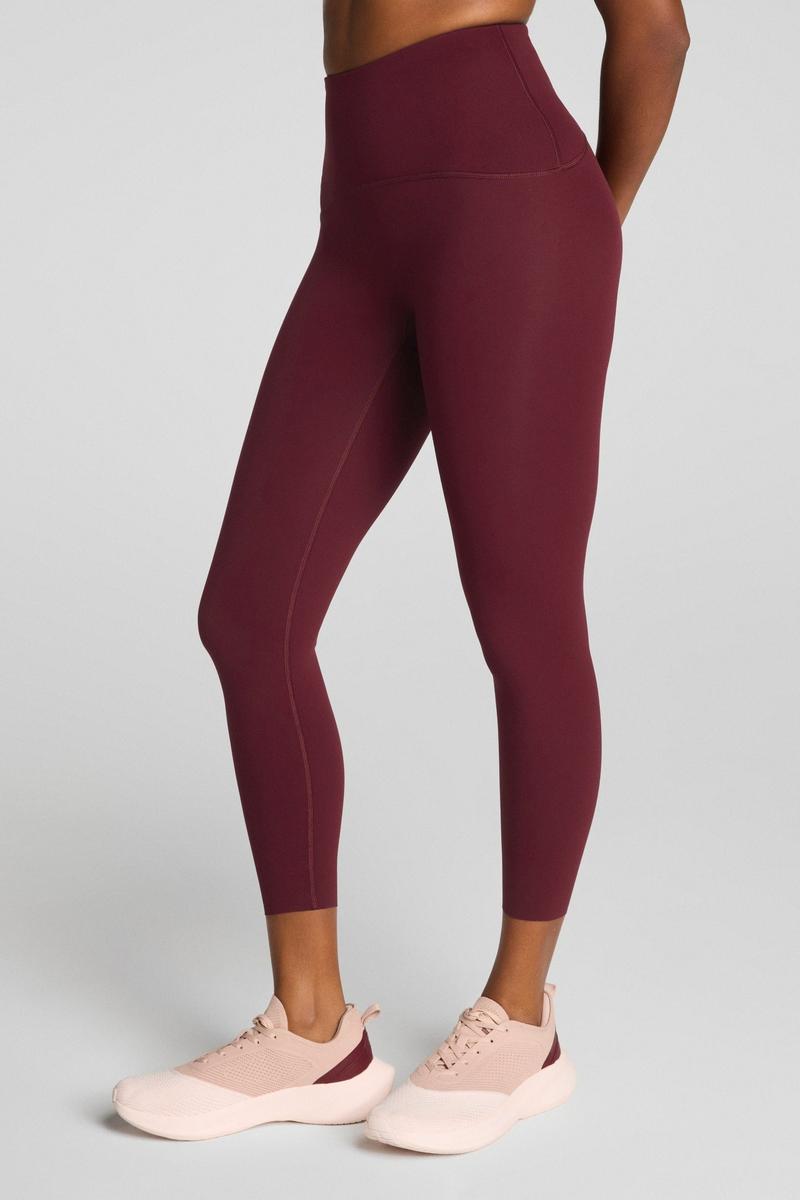 SPANX - Booty Boost Active 7/8 Leggings in Cassis