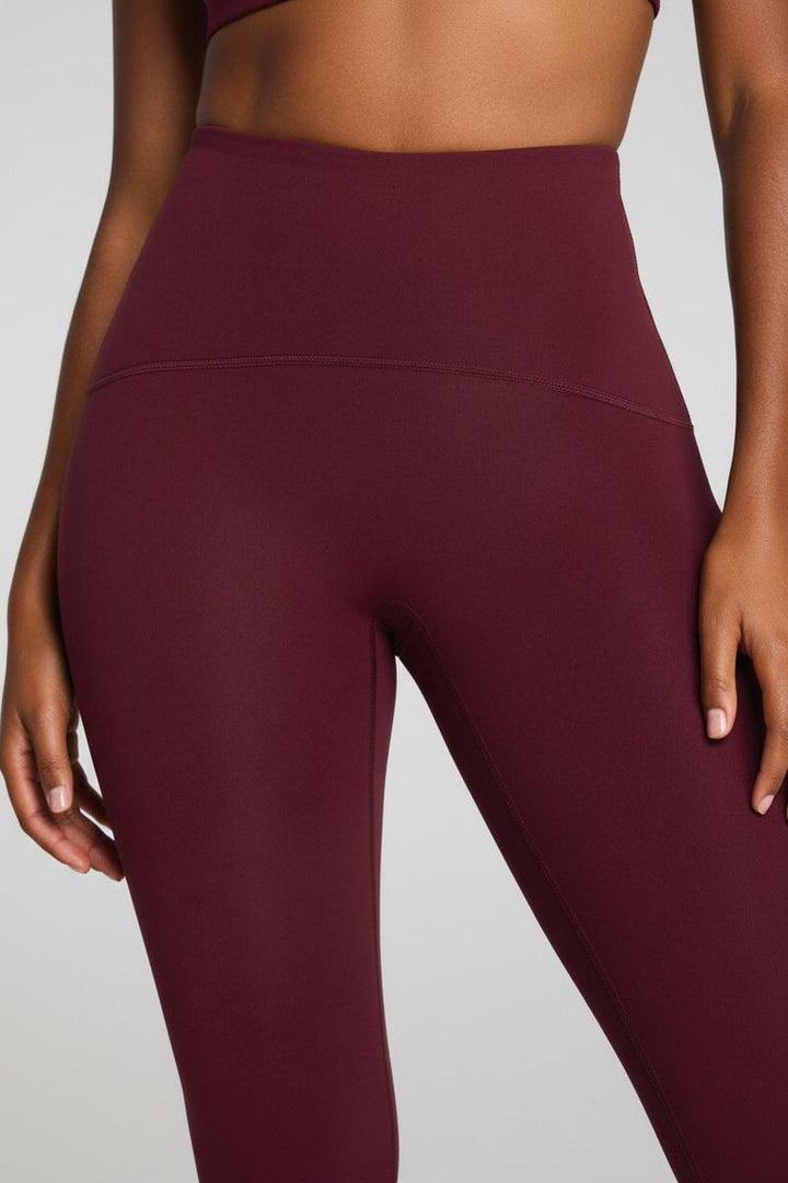 SPANX - Booty Boost Active 7/8 Leggings in Cassis