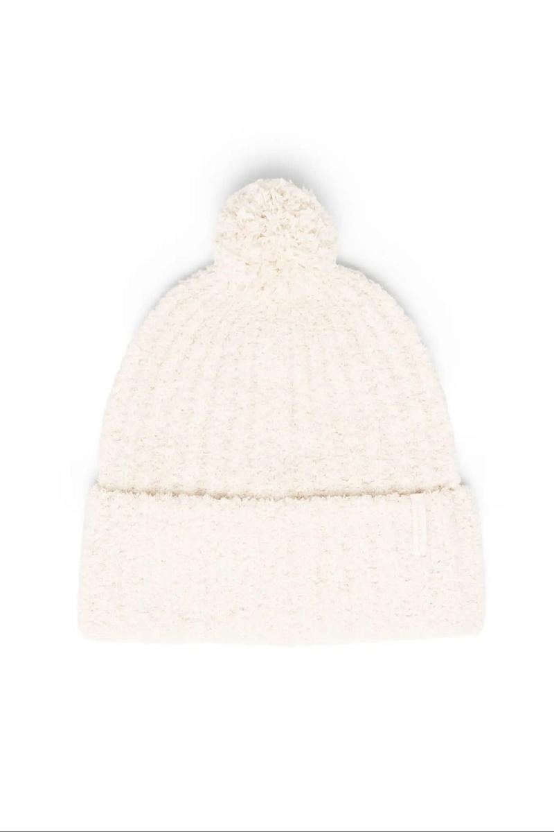 Herschel - Boucle Pom Solid Beanie in Vintage White