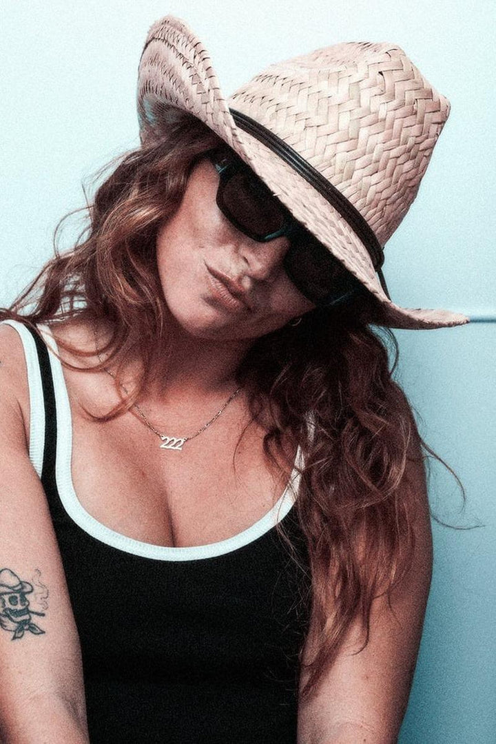 Brixton - Houston II Straw Cowboy in Tan