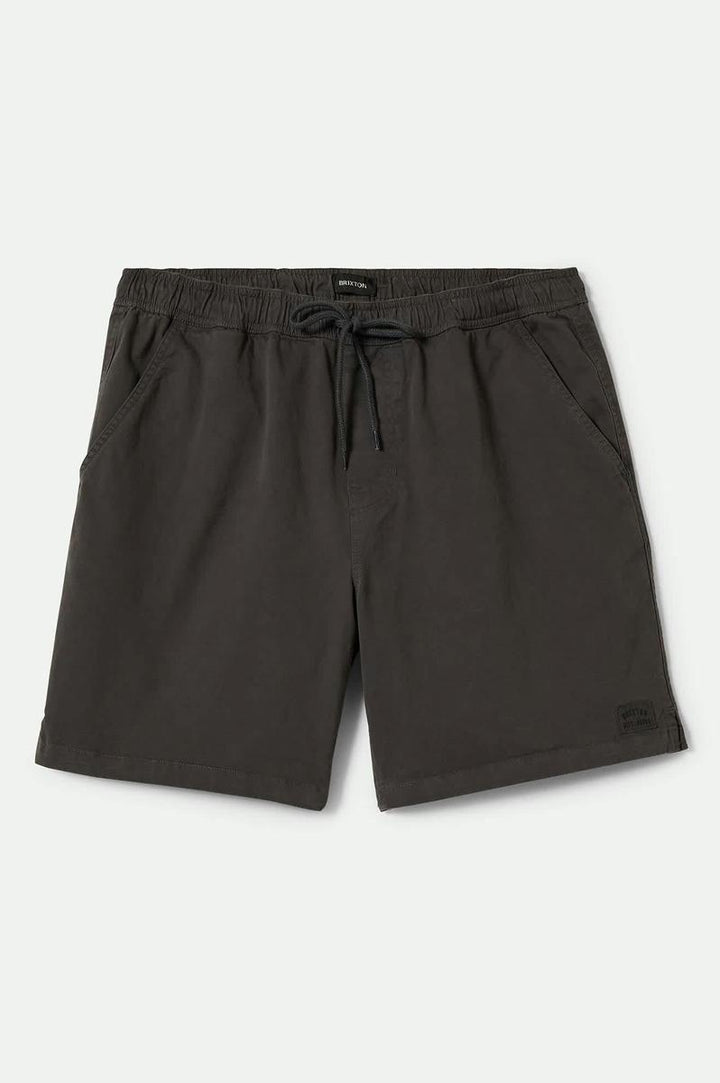 Brixton - Everyday Stretch Hybrid Short 5.5" in Washed Black