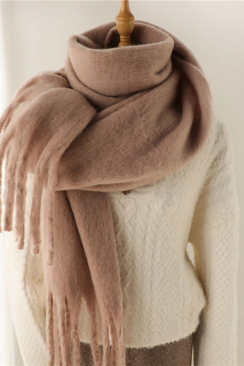 ACCITY - Mohair Tassel Scarf