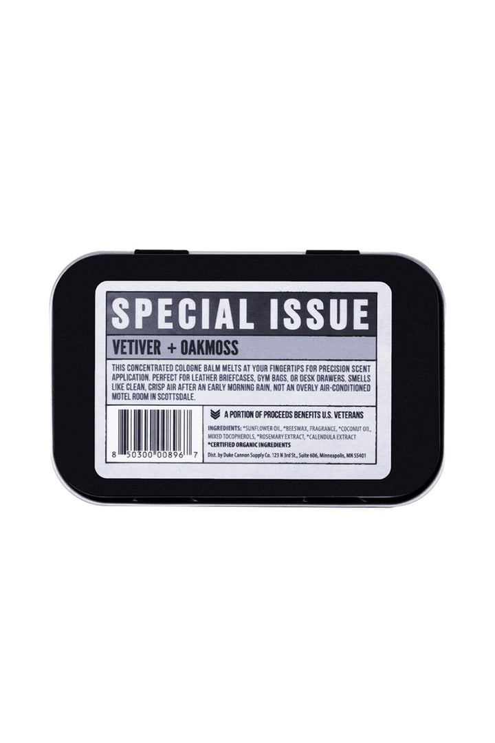 Duke Cannon - Solid Cologne in Vetiver + Oakmoss