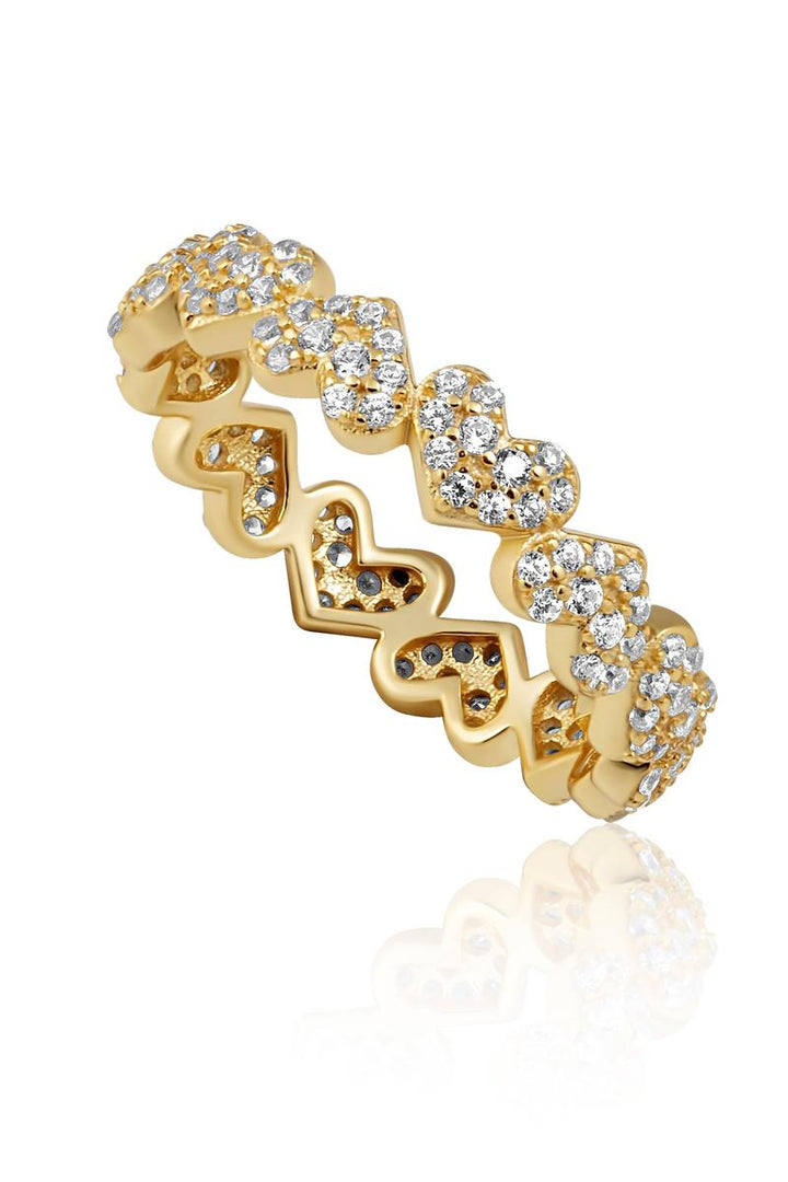 Sahira Jewelry - Forever Love Eternity Ring - Size 6