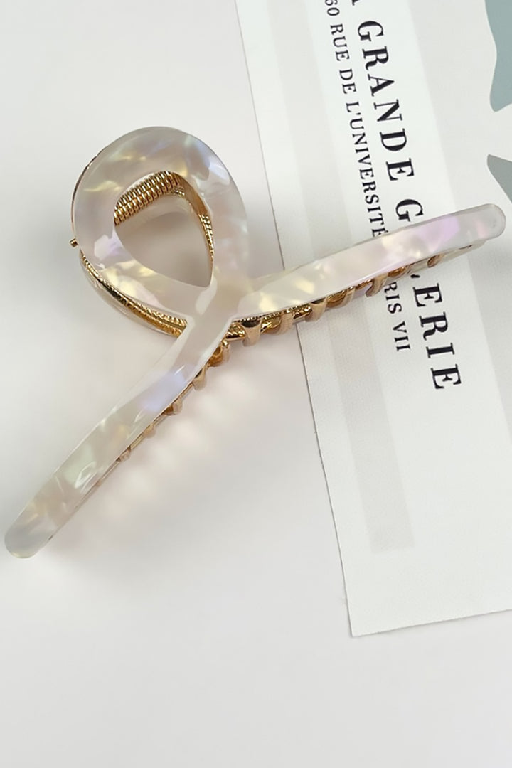 SoapElenGlen - Metal Plate Irregular Hair Claw Clip