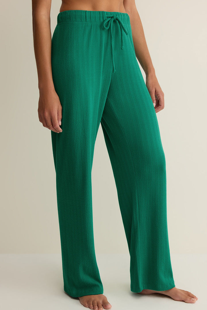 Z Supply - Downhome Pointelle Pant in Light Rainforest