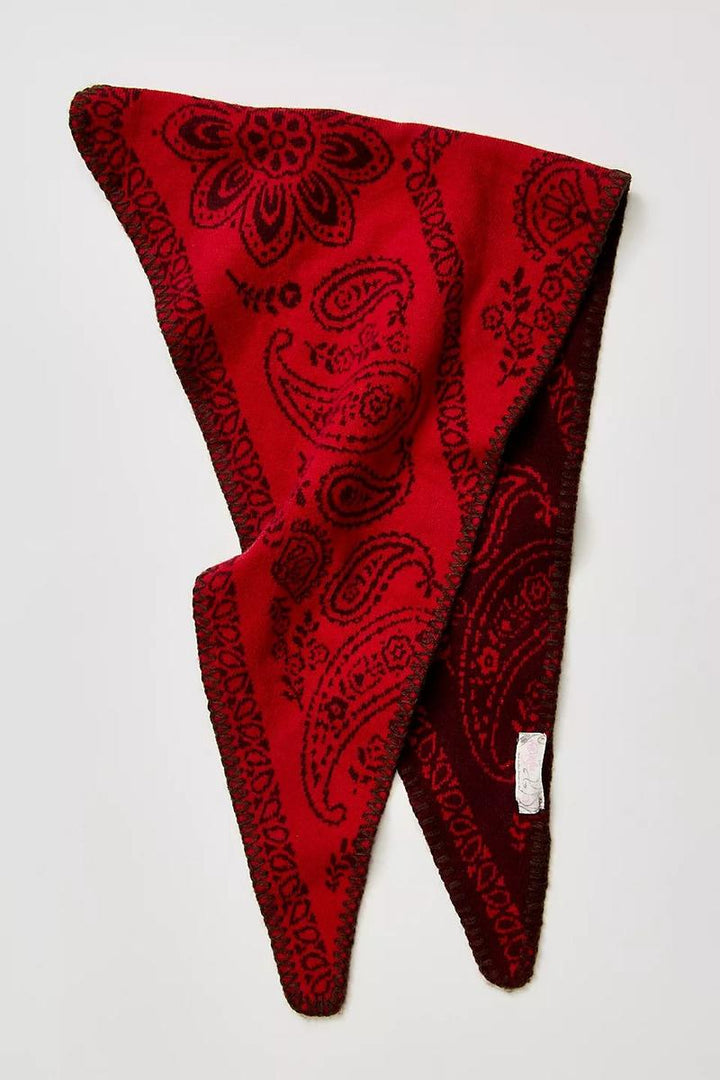 Free People - Carmen Knitted Triangle Bandana