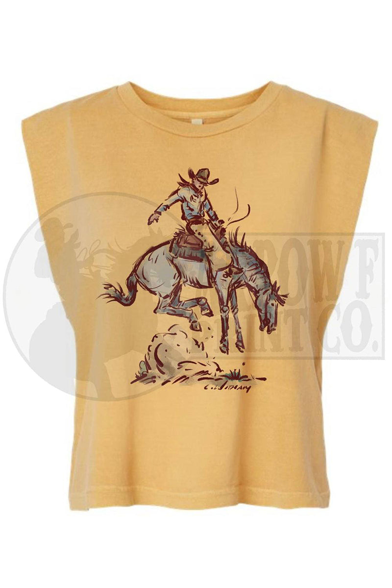 Arrow F Apparel - High Times | Western Graphic Muscle Tank