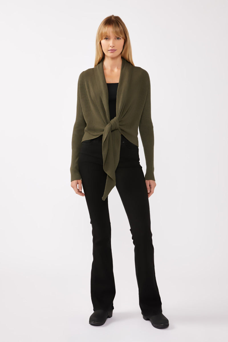 Lovestitch - Willa Tie Front Sweater