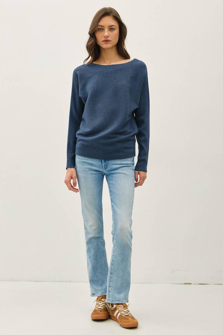 Be Cool - The Shelby Sweater in Teal
