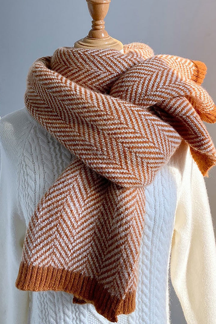 ACCITY - Plaid Faux Cashmere Scarf