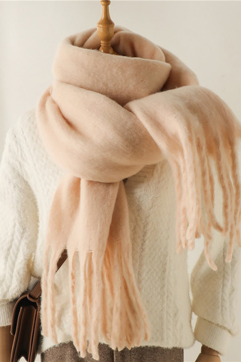ACCITY - Mohair Tassel Scarf