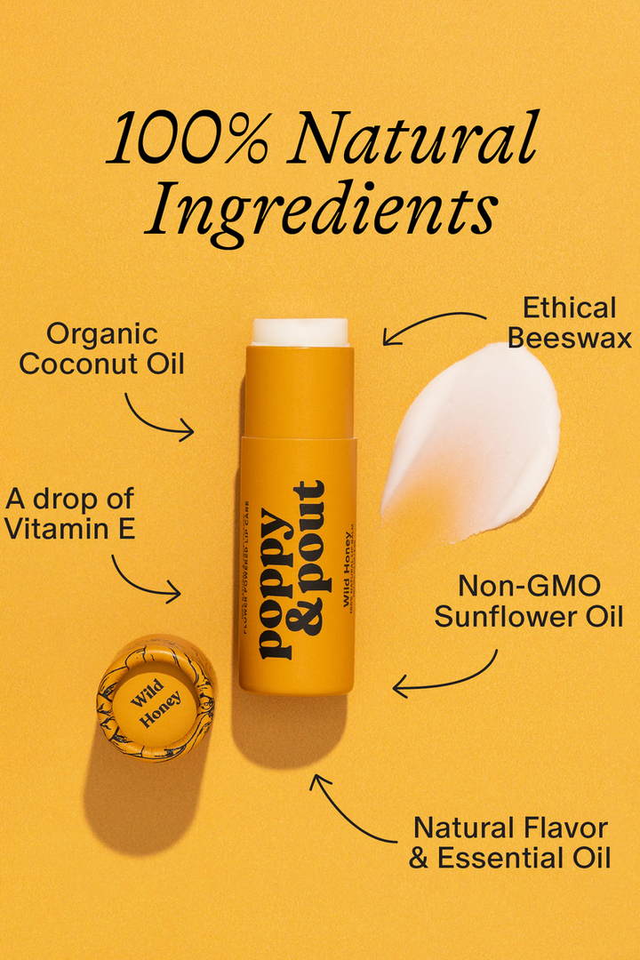 Poppy & Pout - Lip Balm, Wild Honey