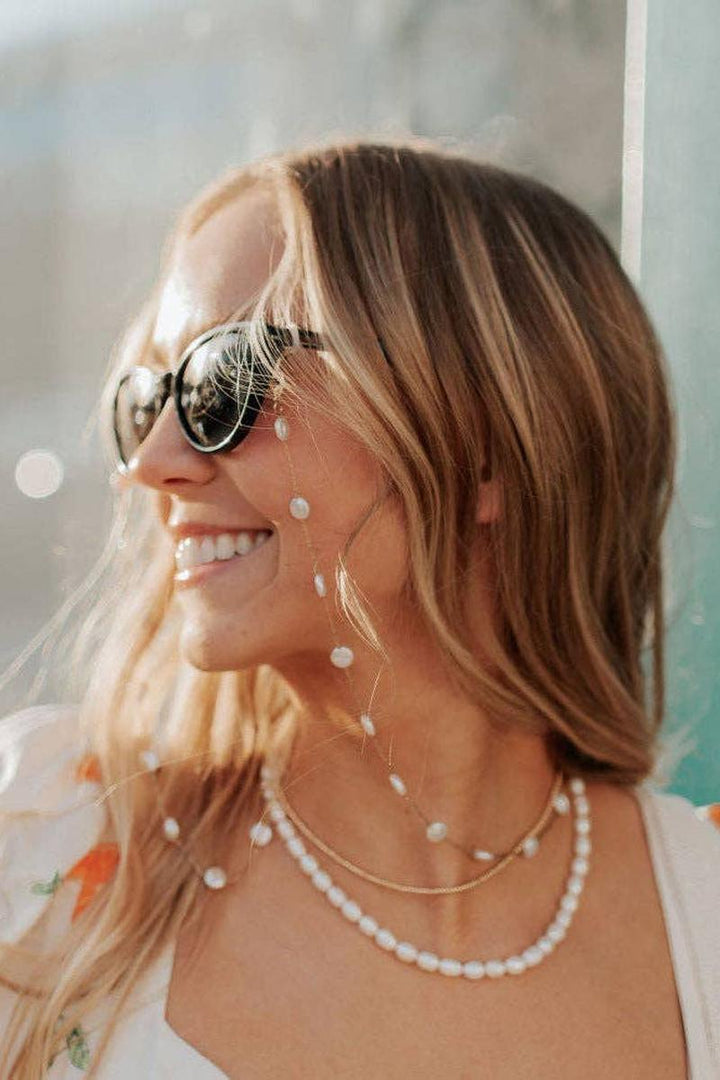 Mauve Jewelry Co. - Pearl Sunglasses Chain