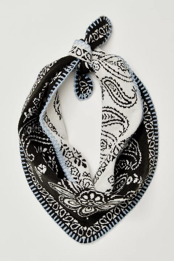 Free People - Carmen Knitted Triangle Bandana
